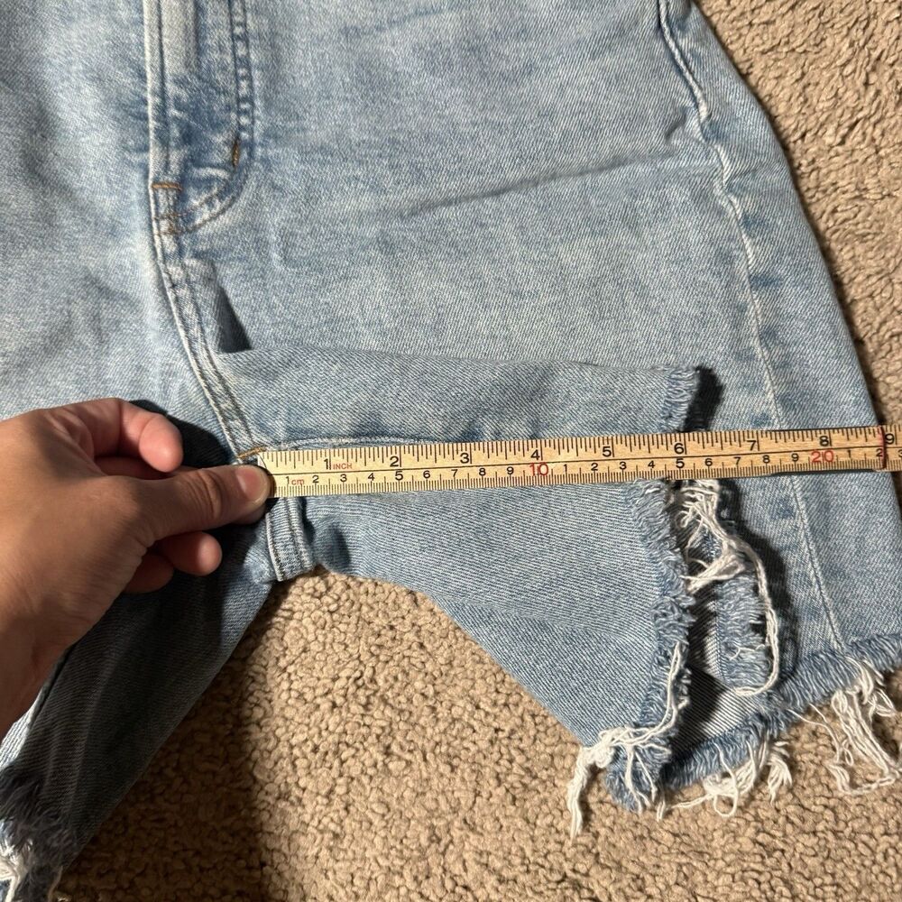 Madewell Women’s The Curvy Perfect Vintage Jean Shorts Denim Y2K Summer Sz 27P - Picture 7 of 8